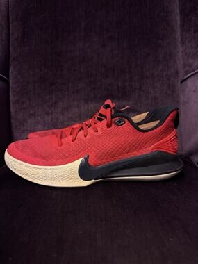 Nike Kobe Mamba Focus Shoes Mens US Size 10 Red Basketball Sneakers AT1214-600